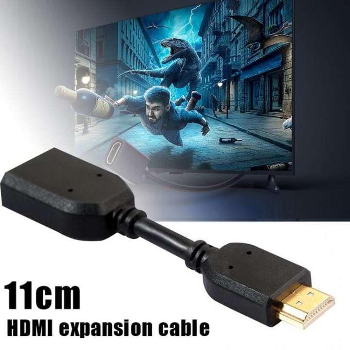 Đầu nối dài HDMI đực ra cái FullHD - dài 11cm-C4