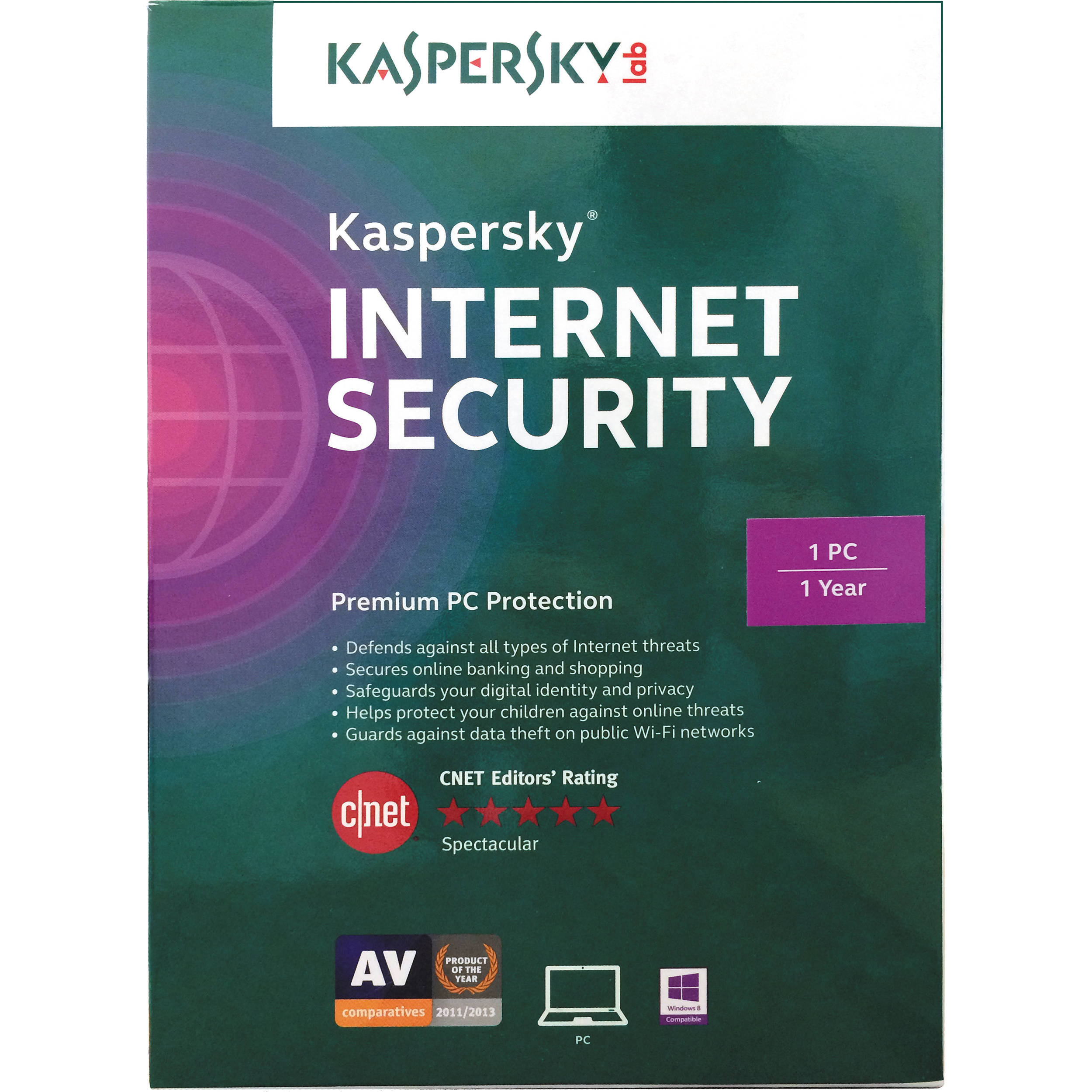 Kaspersky Internet Security cho 1PC/1Year