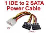 CÁP NGUỒN Ổ CỨNG 1 ATA SANG 2 SATA-C8