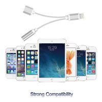 Cáp Chuyển 2 in1 Lightning Iphone IOS Sang Tai Nghe Jack 3.5mm Và Đầu sạc xịn-C24