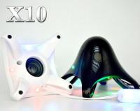 Loa vi tính 2.0 để bàn X10 có đèn led ngôi sao biển cả nghe cực hay kết nối đa phương tiện