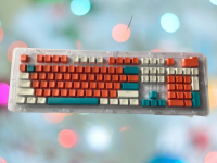 Bộ keycap  104 nút thay thế nút phím cơ đa màu thay thế các loại bàn phím thông dụng