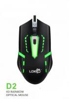 Chuột game thủ click tốt chuyên game 4D  led 7 màu- LDK.AL D2