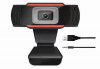 Webcam máy tính laptop 480p sắc nét tích hợp micro livestream, học trực tuyến-W06