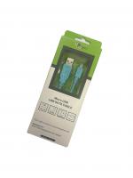 (Màu xanh) YF-U21 Dây cáp sạc nhanh 2.0A Futuro dài 1M cổng sạc micro USB