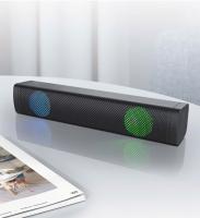 Loa vi tính 2.0 có led cực đẹp, chiếu sáng cho PC, kiểu dáng hiện đại, âm thanh sống động N19