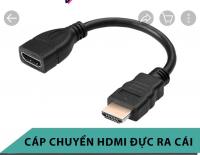 Cáp chuyển HDMI đực ra cái FullHD - dài 25cm-C35
