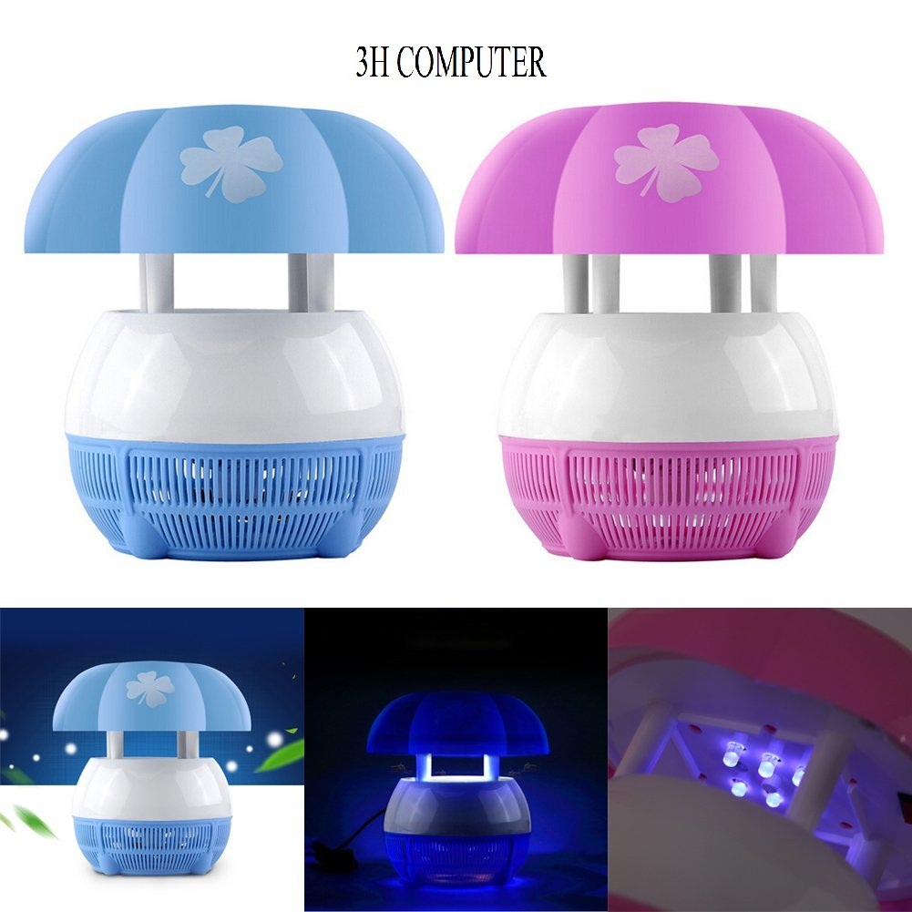 USB LED Electric Mosquito Fly Insect Repeller Killer Catcher Trap Lamp Ligh