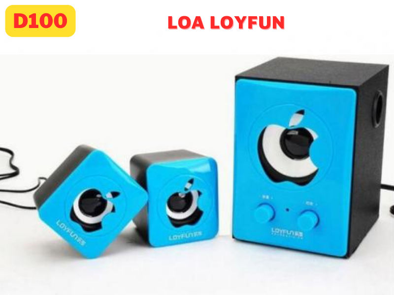 LOA 2.1 LOYFUN D100 CỔNG USB