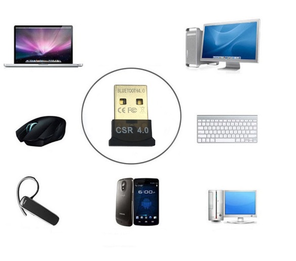 USB tạo Bluetooth mini cho PC và laptop 4.0 SCR Dongle