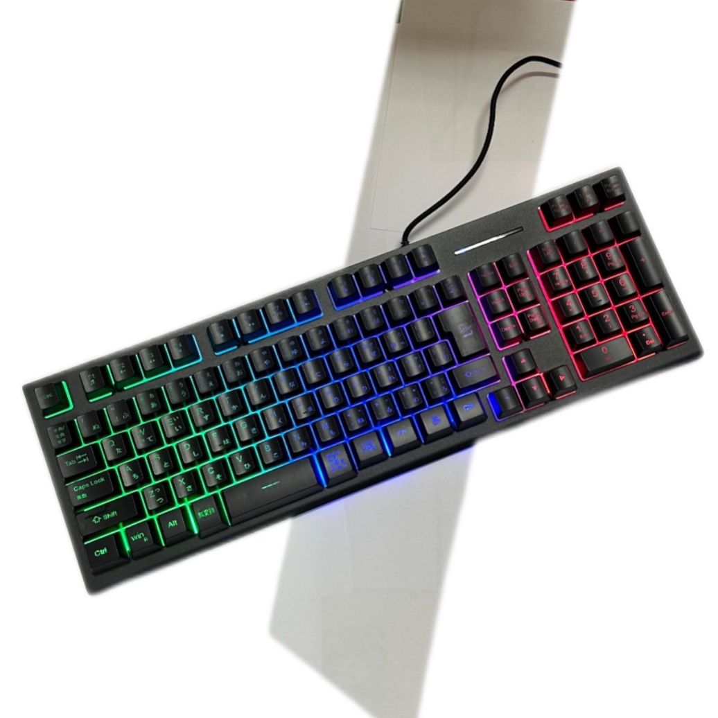 Bàn phím giả cơ WEAVER G109 cho game thủ và văn phòng nền bàn phím màu RGB ,Chống thấm nước