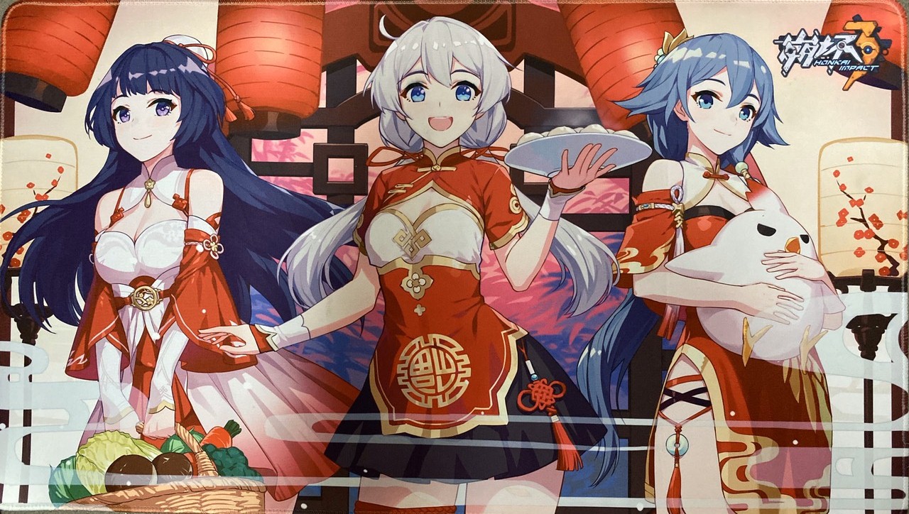 Lót chuột anime 40C X70CM