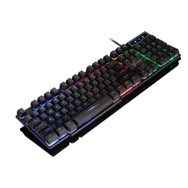 Bàn Phím Giả Cơ Chuyên Game DIVIPARD GK50 LED 7 Màu - Đen