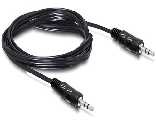Cáp nối dài dây loa 2 đầu dương chuẩn 3.5 loại 3m (Đen)