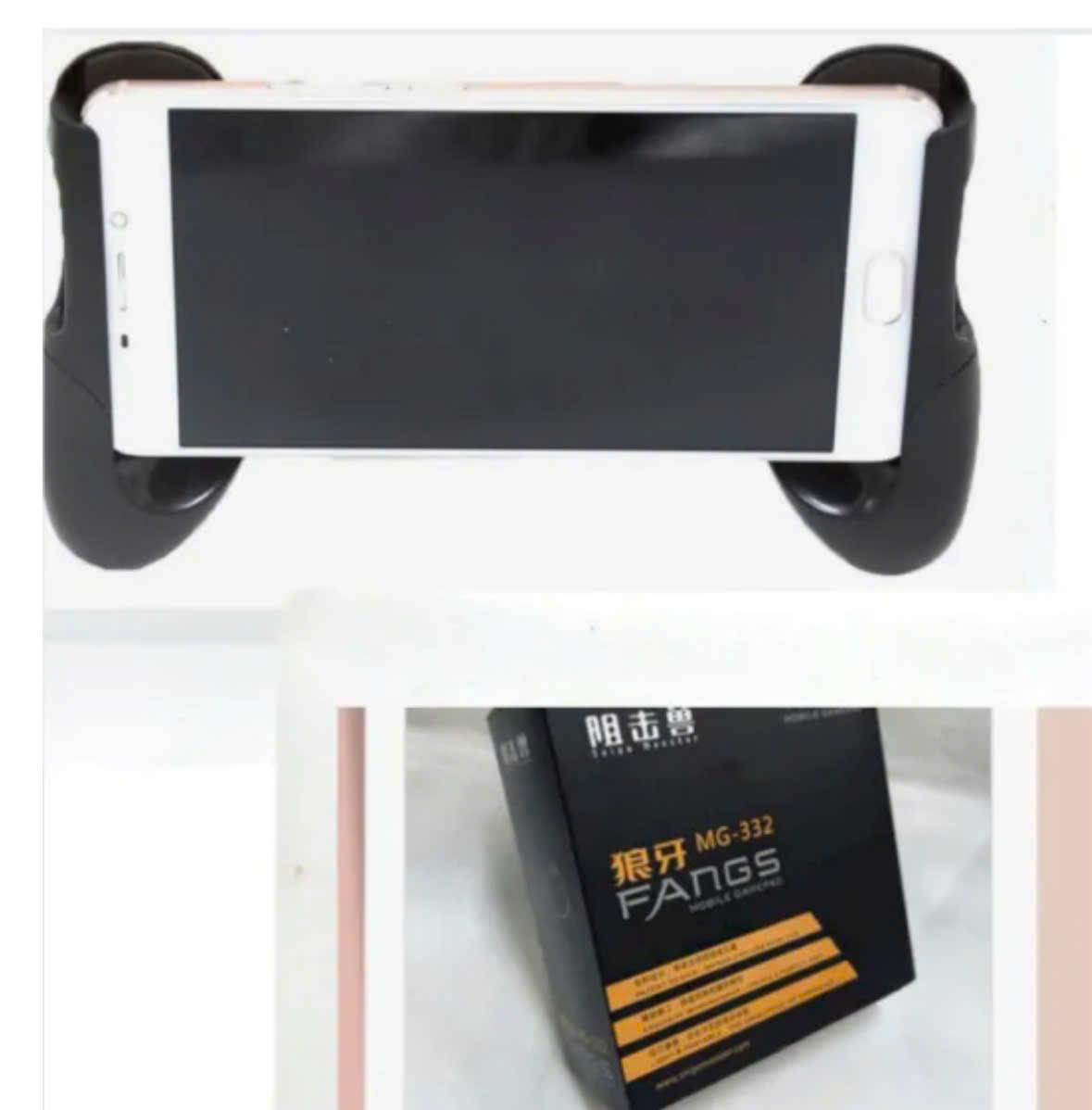 MG-332 Tay cầm hỗ trợ chơi game trên điện thoại thiết kế siêu mỏng siêu nhẹ tặng túi vải